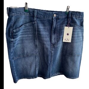 Gloria Vanderbilt Denim Skirt Women’s Size 18